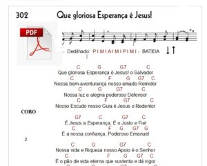 Que gloriosa Esperança é Jesus!